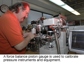 Bob Quinn performs a mass flow calibration