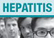 faces of people, and the word hepatitis