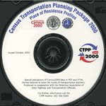 Census Transportation Planning Package (CTPP) 2000 - Place of Residence Profiles CD