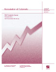 Commodity Flow Survey (CFS) 1997: Metropolitan Areas (CO) - Remainder of Colorado