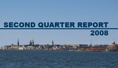 Ericsson reports second quarter results
