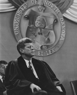 John F. Kennedy at UND