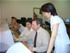 To facilitate introduction of the new systems, USAID's project provides training for region's university administrators