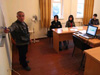 Nugzar Tateshvili conducts a training course at the Youth Educational Center in Akhaltsikhe, Georgia