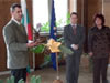 Daniel Lukov, Chair of the Assenovgrad Regional Court accepts Partners Bulgaria Foundation prize for 'Most Tolerant Person'