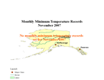 November Station Map of State Monthly Records 