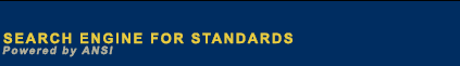 Search Engine for Standards