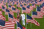 FLAG DISPLAY - Click for high resolution Photo