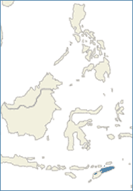 map of East Timor