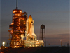 Space shuttle Discovery at Launch Pad 39A