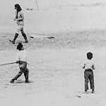 Manzanar Boys Starting a Ball Game