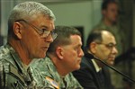 IRAQ BRIEFING - Click for high resolution Photo