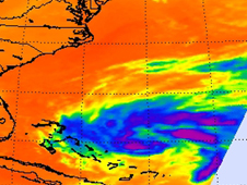 Satellite image of Hanna