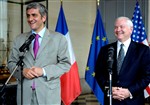 PARIS PRESS CONFERENCE - Click for high resolution Photo