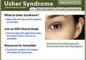 Website screen shot