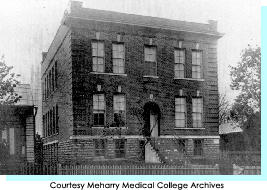 George W. Hubbard Hospital, 1915. Courtesy Meharry Medical College Archives