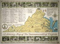 A Literary Map of the Commonwealth of Virginia