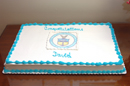 congratulatory cake