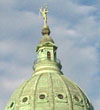 Statehouse dome in Topeka, click for Legislative News