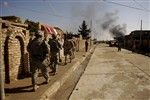 IRAQIS IN THE LEAD - Click for high resolution Photo