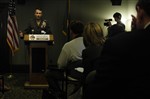 PRESS CONFERENCE - Click for high resolution Photo
