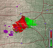 Storm relative motion image - click to enlarge.