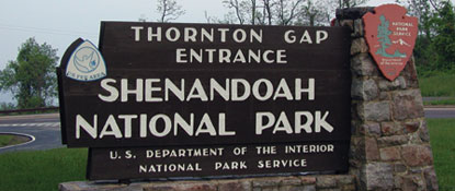 Thornton rock wood and stone entrance sign.