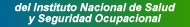 Tag line del Instituto Nacional para la Seguridad y Salud Ocupacional