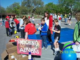 Photo of community activity with kids and parents