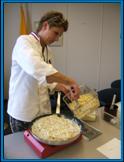Image of chef preparing healthy entree