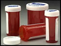 photograph of prescription drug pill bottles