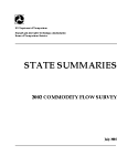Commodity Flow Survey (CFS) 2002 - State Summaries