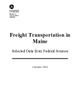 Freight Transportation in Maine