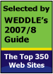 Selected by Weddle's 2007/8 Guide - The Top 350 Web Sites