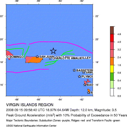 Seismic Hazard Map