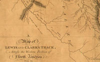 A Map of Lewis and Clark's Track Across the Western Portion of North America