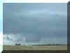 A wall cloud look-alike over southern Illinois