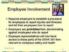 Slide 19 - Employee Involvement 