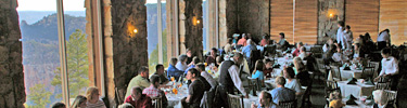 Dining room at the North Rim Lodge