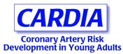 coronary artery risk development in young adults (CARDIA) logo
