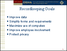 Slide 3 - Recordkeeping Goals