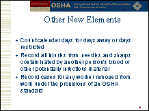 Slide 6 - Other New Elements