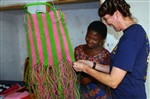 LEARNING TO WEAVE - Click for high resolution Photo