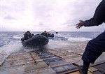 RUBBER BOAT RETURN - Click for high resolution Photo