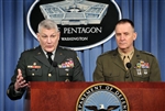 PENTAGON BRIEFING - Click for high resolution Photo