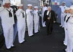 SAILORS' SALUTE - Click for high resolution Photo