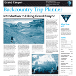 Grand Canyon Backcountry Trip Planner