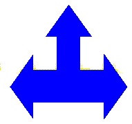 3-way arrow