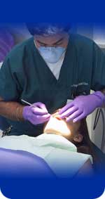 Photo of a dental exam