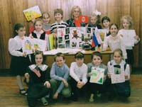 School 429 in Moscow Russia, Teddy Bear Project Partner of Sunnyside Elementary School in Washington State, USA